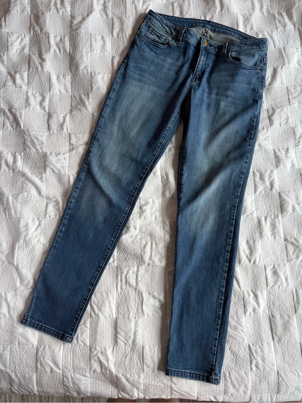 Michael Kors Women's Skinny Jeans - Blue Wash